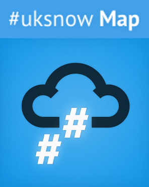 Inspiration:&nbsp;UK Snow Map uses crowd-sourced #uksnow tweets to draw an up-to-the-minute map of where it is currently snowing in the UK.